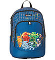 LEGO® Ninjago Skolesekk - Blå m. Trykk