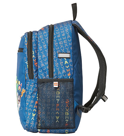 LEGO® Ninjago Bakpoki - Blár M. Prentað