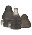 Haakaa Flaschensauger für Silikontasche - 2er-Pack - Schwarz