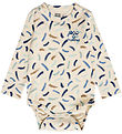 Hummel Bodysuit l/s - HmlJosta - Whitecap Gray