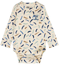 Hummel Bodysuit l/s - HmlJosta - Whitecap Gray