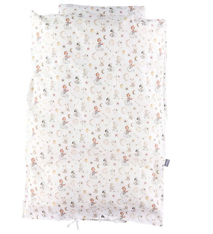 Nørgaard Madsens Bedding - Junior - White w. Animals/Moons/Stars