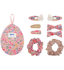 Mimi & Lula Gift Set w. Hair Accessory - Easter Egg Pink