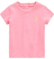 Polo Ralph Lauren Stuttermabolur - Florida Bleikt