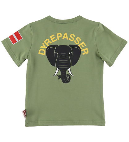 DYR T-shirt - Zookeeper - Sage Elephant