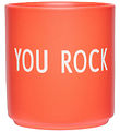 Design Letters Cup - Favourite - You Rock - Orange