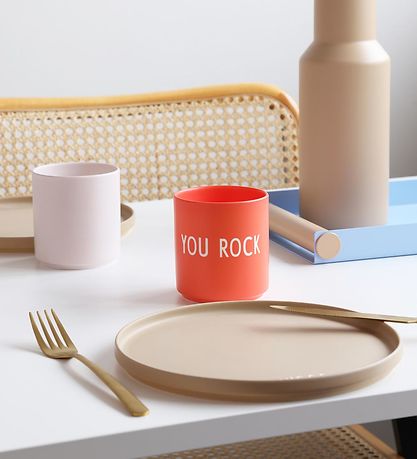 Design Letters Cup - Favourite - You Rock - Orange