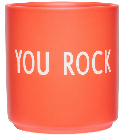 Design Letters Cup - Favourite - You Rock - Orange
