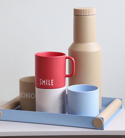 Design Letters Krus - Favourite - Smil - Rød