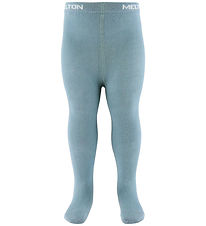 Melton Strumpbyxor - Blekt Denim