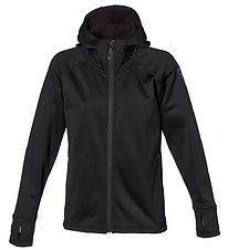 Isbjörn of Sweden Softshell Jacket w. Fleece - Panda - Black