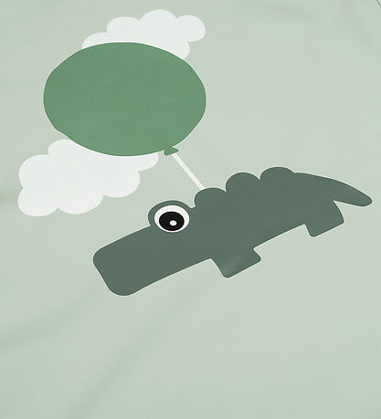 Done by Deer Apron - PU - Happy Clouds - Green