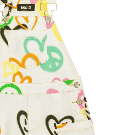 Molo Overalls - Amba - Heart Colors