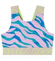 Stella McCartney Kids 트레이닝 상의 - 핑크/블루/그린 줄무늬