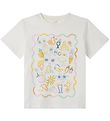 Stella McCartney Kids 티셔츠 - 흰색/파스텔