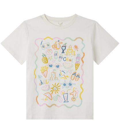 Stella McCartney Kids T-shirt - White/Pastel