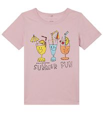 Stella McCartney Kids Stuttermabolur - Bleikt M. Drykkir