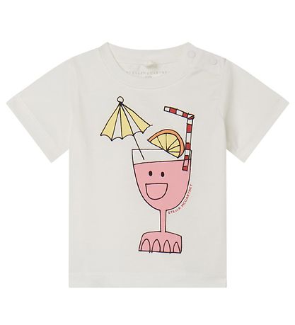 Stella McCartney Kids 티셔츠 - 화이트 포함 음료