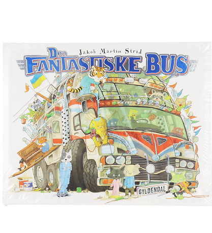Forlaget Gyldendal Book - The Amazing Bus - Danish