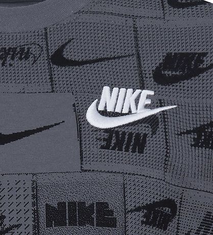Nike Shortsset - T-shirt/Shorts - Svart/Grå