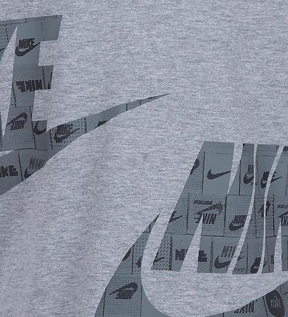 Nike Shortsset - Shorts/T-shirt - Svart/Grå