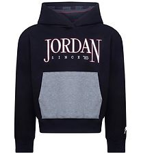 Jordan Hettegenser - Grunnleggende Blocked - Svart