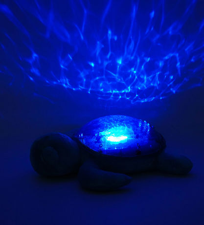 Cloud-B Night Lamp w. Sound - Tranquil Turtle - 30 cm - Green