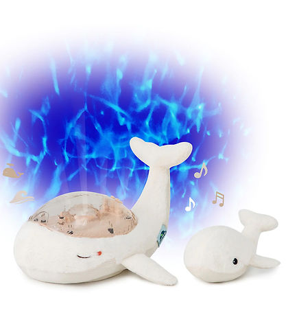 Cloud-B Night Lamp w. Sound - Tranquil Whale w. Young - 30x28x13