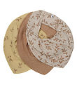 Pippi Baby Teething Bib - 3-Pack - Indian Tan