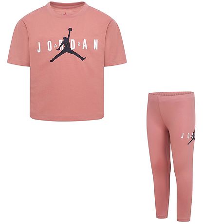 Jordan Set - T-Shirt/Leggings - Nachhaltig - Rot Stardust