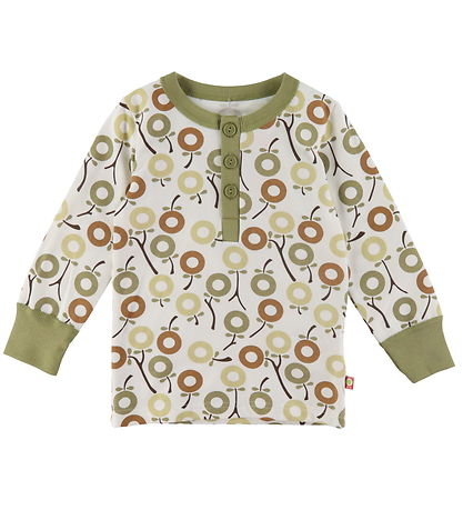 Katvig Pyjama Set - White w. Apples