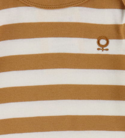 Katvig Blouse - Brown/White Striped