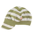 Chapeau de Soleil Katvig - Vert/Blanc Rayures