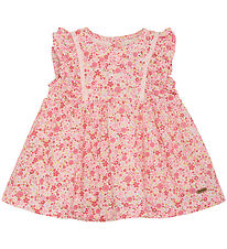 Minymo Dress - Pink Dogwood w. Flowers