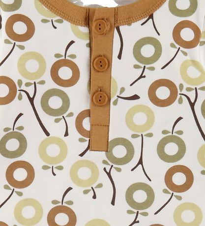 Katvig Pyjama set - Wit m. Appels