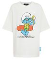 Emporio Armani Stuttermabolur - Hvítur M. Strumpur