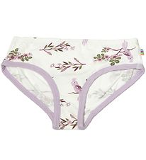 Joha Knickers - Bamboo - Off White/Purple w. Parrot