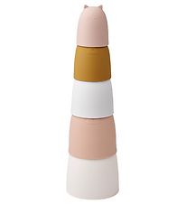 Liewood Stacking Blocks - Silicone - Anneli - Rose Multi Mix