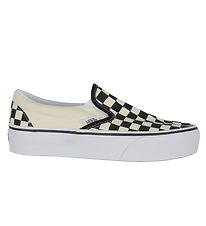 Vans Shoes - Classic Slip-On - Checkerboard - Black/Off White