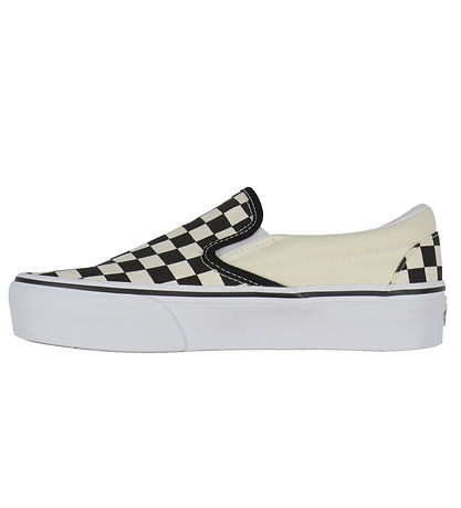 Vans Shoes - Classic Slip-On - Checkerboard - Black/Off White