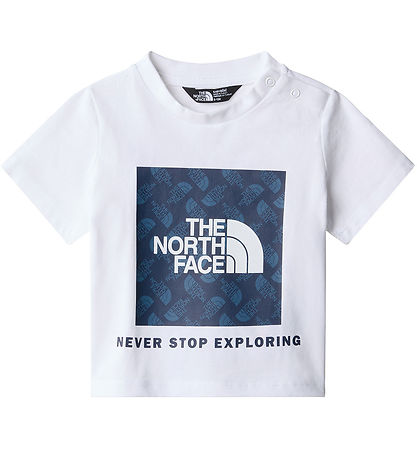 The North Face T-shirt - Box Infill Print - White