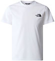 The North Face Stuttermabolur - Simple Dome - Hvítur