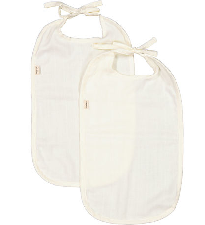 MarMar Bib - 2-Pack - Gentle White