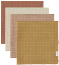 Fabelab Stofbleer - 4-Pak - 60x60 cm - Ochre Mix