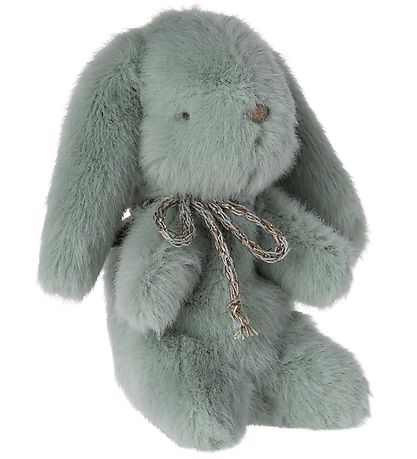 Maileg Soft Toy - Rabbit I Plys - Mini - 13 cm - Mint