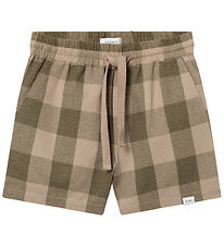 Les Deux Shorts - Håndtak - Olive Natt/Light Desert Sand