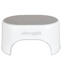 Shnuggle Stool - 38x26x18 cm - White w. Grey