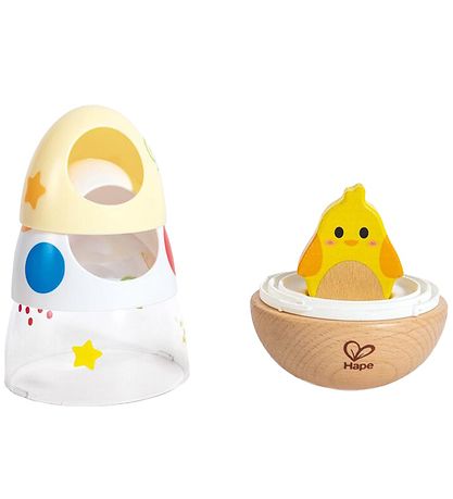 Hape Stapelei - Hout - Wiebelende wonderstapelaar