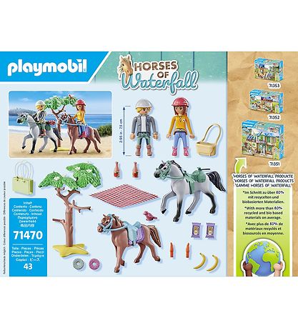Playmobil Horses Of Waterfall - Ride to... - 71470 - 43 Parts