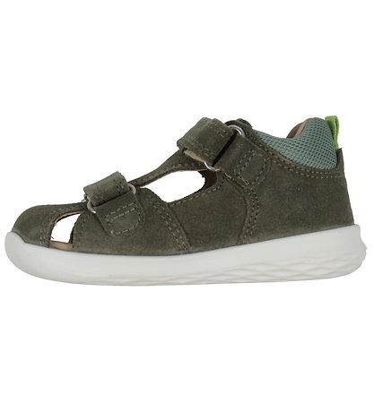 Superfit Sandals - Bumblebee - Army Green w. Football